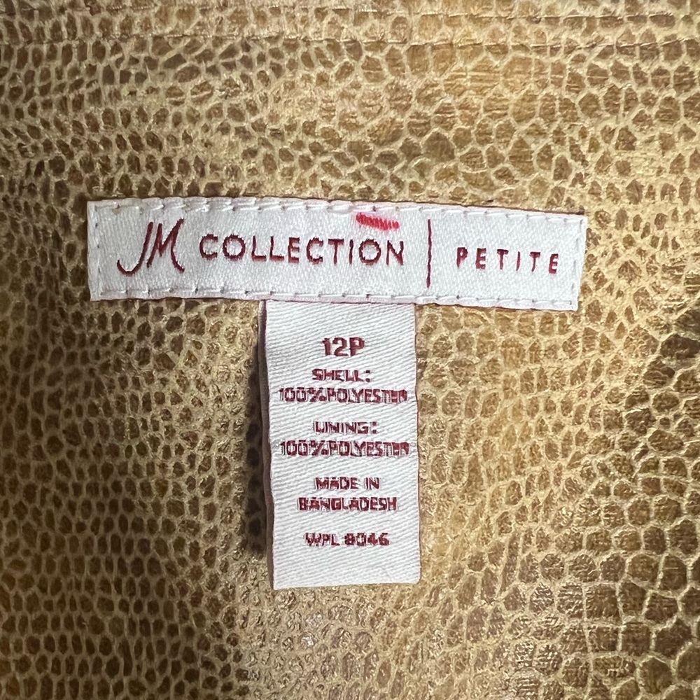 JM Collection Snake Print Jacket - Picture 9 of 16